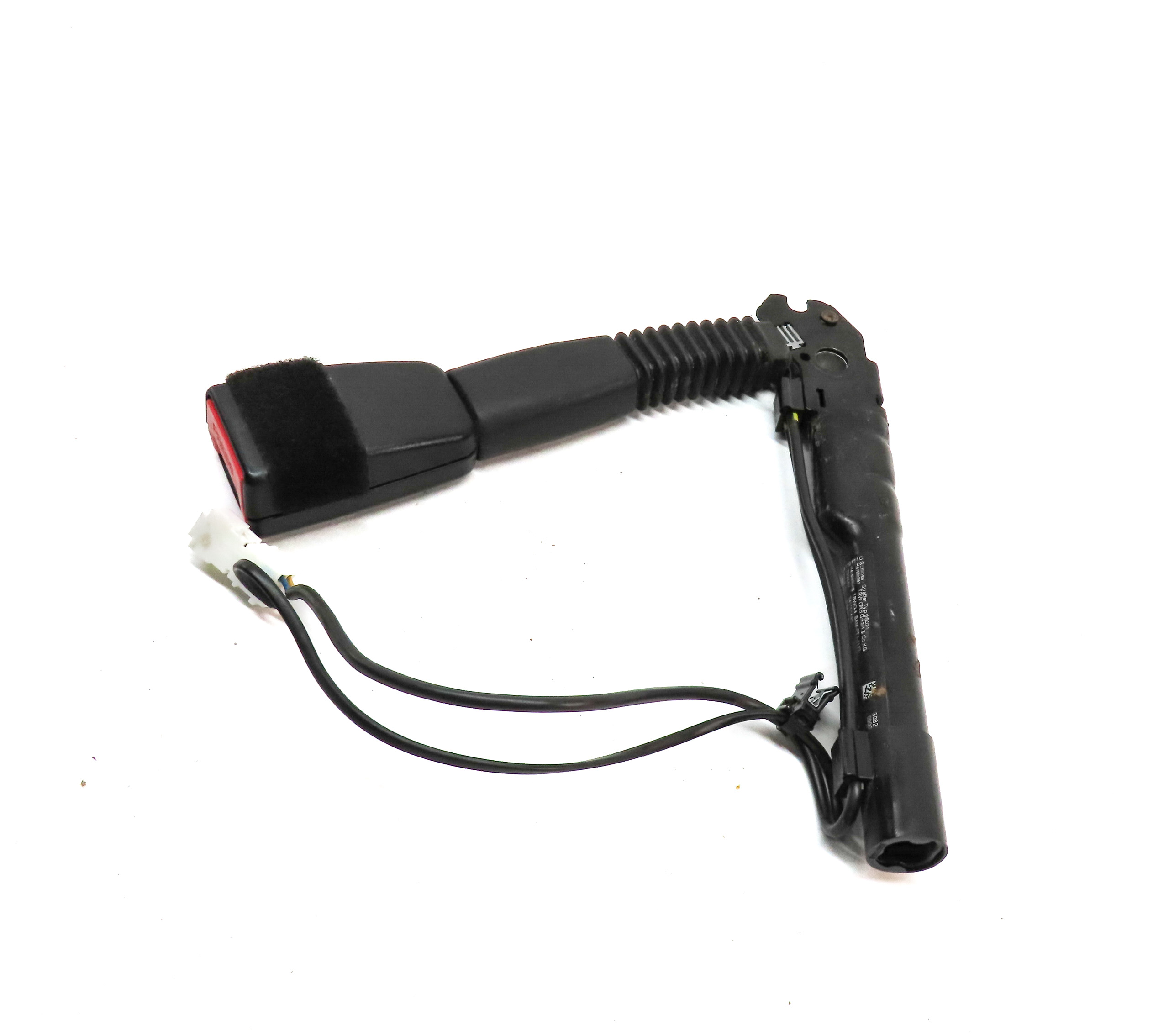 12-19 BMW 2 3 4 M3 (F22 F32 F33 F34 F36) FRONT RIGHT PASSENGER SEATBELT RECEIVER — exact item pictured